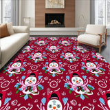 Merry Wintertime Pal Seasonal Festivity Statement(Red)