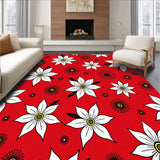 Holiday Poinsettia Bloom Christmas Modern Design(Red)