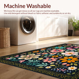 Vintage Low Pile Non Slip for(Black)