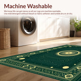 Vintage Abstract Cat Entryway(Green)