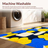Modern Chrysanthemum Floral(Blue)