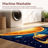 Galaxy Design Boys Playmat with Planets(Yellow)