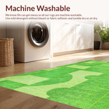 Mid Century Tropical Leaves(Green)