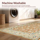 Floral Low Pile(Beige)