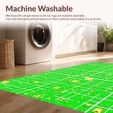 Non Slip City Map Playmat(Green)
