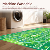 town city road playmat(Green)