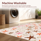 Ultra Soft Area Rug, Non Slip, Stain Resistant, Washable Area Rugs for Living Room, Bedroom, Cute Plush Cowgirl Bathroom Rug(Pink) - ODIKA