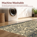 Paisley Traditional Rubberback(Beige)
