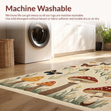 Mushroom Butterfly Spring(Beige)