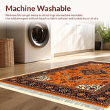 Boho Non Slip Playroom(Orange)
