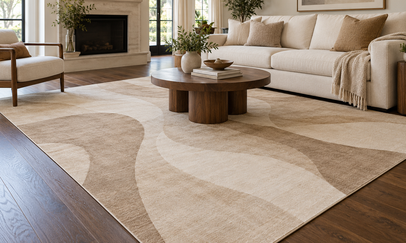 How to Style a Beige Rug: Undertones, Contrast, and Room Ideas