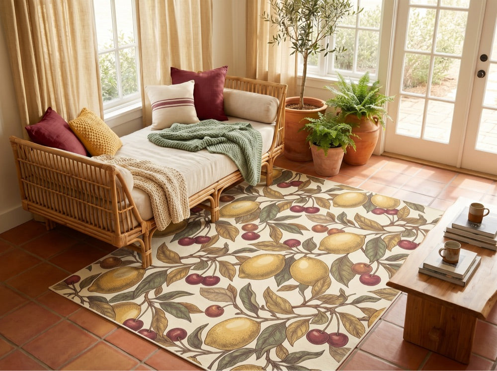 Fruit Pattern Washable Kitchen & Dining Rugs – ODIKA