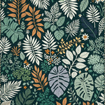 Ultra Soft Area Rug, Non Slip, Stain Resistant, Washable Area Rugs for Living Room, Bedroom, Jungle Print Nursery(Green) - ODIKA