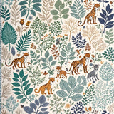 Ultra Soft Area Rug, Non Slip, Stain Resistant, Washable Area Rugs for Living Room, Bedroom, Modern Jungle Print Stain-Resistant Living Room Mat(White)