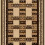 Ultra Soft Area Rug, Non Slip, Stain Resistant, Washable Area Rugs for Living Room, Bedroom, Rustic Cowhide Living Room Accent(Beige) - ODIKA