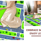 Bright Multicolor Pathway Scene(Green)