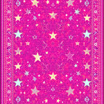 Ultra Soft Area Rug, Non Slip, Stain Resistant, Washable Area Rugs for Living Room, Bedroom, Preppy Pink Cowgirl Entryway Mat(Pink) - ODIKA