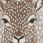 Ultra Soft Area Rug, Non Slip, Stain Resistant, Washable Area Rugs for Living Room, Bedroom, Antelope Print Neutral(Beige) - ODIKA