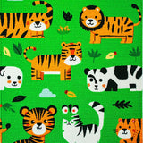 Ultra Soft Area Rug, Non Slip, Stain Resistant, Washable Area Rugs for Living Room, Bedroom, Charming Non-Slip Jungle Rug for Toddlers(Green)