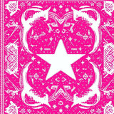 Ultra Soft Area Rug, Non Slip, Stain Resistant, Washable Area Rugs for Living Room, Bedroom, Vibrant Pink Western Themed Washable Bath Mat(Pink)