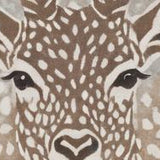 Ultra Soft Area Rug, Non Slip, Stain Resistant, Washable Area Rugs for Living Room, Bedroom, Modern Antelope Print Living Room Area Rug(Beige)