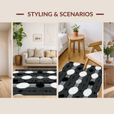 Chic Modern Geometric Aesthetic(Black)