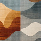 Ultra Soft Area Rug, Non Slip, Stain Resistant, Washable Area Rugs for Living Room, Bedroom, Modern Abstract Tribeca(Beige)