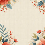 Ultra Soft Area Rug, Non Slip, Stain Resistant, Washable Area Rugs for Living Room, Bedroom, Jute Backed Floral Patchwork(Beige)
