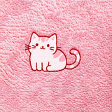 Ultra Soft Area Rug, Non Slip, Stain Resistant, Washable Area Rugs for Living Room, Bedroom, Modern Cute Cat Bedroom Decor(Pink)