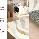 Contemporary Elegant Flowing Shapes(Beige)