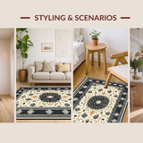 Warm Earthy Tones with Texture(Black)