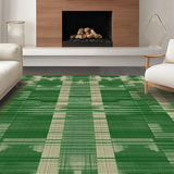 Earthy Toned Rustic Geometric Design(Green)