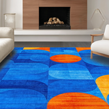 Contemporary Vibrant Wave Design(Blue)