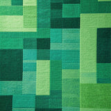 Ultra Soft Area Rug, Non Slip, Stain Resistant, Washable Area Rugs for Living Room, Bedroom, 3D Race Car Playmat(Green)