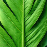 Ultra Soft Area Rug, Non Slip, Stain Resistant, Washable Area Rugs for Living Room, Bedroom, Tropical Leaf Velvet Runner(Green)