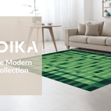 Elegant Minimalist Check Texture(Green)