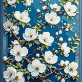 Ultra Soft Area Rug, Non Slip, Stain Resistant, Washable Area Rugs for Living Room, Bedroom, Floral Soft Touch Islamic Prayer Mat(Blue)