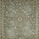 Ultra Soft Area Rug, Non Slip, Stain Resistant, Washable Area Rugs for Living Room, Bedroom, Boho Washable Rubber Backed(Gray)