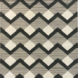 Ultra Soft Area Rug, Non Slip, Stain Resistant, Washable Area Rugs for Living Room, Bedroom, Checkered Geometric Pattern(Black)