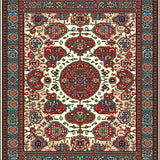 Ultra Soft Area Rug, Non Slip, Stain Resistant, Washable Area Rugs for Living Room, Bedroom, Farmhouse Checkered Jute(Red)