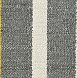 Ultra Soft Area Rug, Non Slip, Stain Resistant, Washable Area Rugs for Living Room, Bedroom, Microfiber Striped Shower(Yellow)