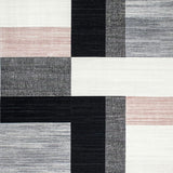 Ultra Soft Area Rug, Non Slip, Stain Resistant, Washable Area Rugs for Living Room, Bedroom, Abstract Line Modern(Gray)