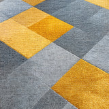Ultra Soft Area Rug, Non Slip, Stain Resistant, Washable Area Rugs for Living Room, Bedroom, Modern Abstract Non-Shedding Living Room(Gray)
