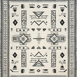Ultra Soft Area Rug, Non Slip, Stain Resistant, Washable Area Rugs for Living Room, Bedroom, Indoor Performance High-Traffic(Black)