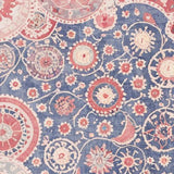 Ultra Soft Area Rug, Non Slip, Stain Resistant, Washable Area Rugs for Living Room, Bedroom, Vintage Honeycomb Distressed(Pink)