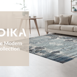Ultra Soft Area Rug, Non Slip, Stain Resistant, Washable Area Rugs for Living Room, Bedroom, Nautical Legend Sea Creature Carpet(Blue)