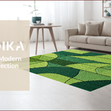 Ultra Soft Area Rug, Non Slip, Stain Resistant, Washable Area Rugs for Living Room, Bedroom, Vintage Boho Sage(Green)