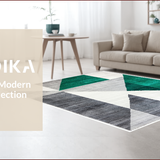 Ultra Soft Area Rug, Non Slip, Stain Resistant, Washable Area Rugs for Living Room, Bedroom, Stain-Resistant Soft Area Rug for Modern Spaces(Gray)