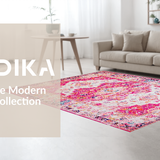 Artful Vintage Floral Fusion(Pink)