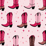Ultra Soft Area Rug, Non Slip, Stain Resistant, Washable Area Rugs for Living Room, Bedroom, Cowboy Boots Play Mat(Pink)